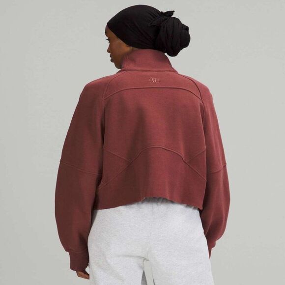 🌟 LULULEMON SCUBA OVERSIZED FUNNEL HALF-ZIP SWEATSHIRT NWT🌟 - Picture 5 of 5